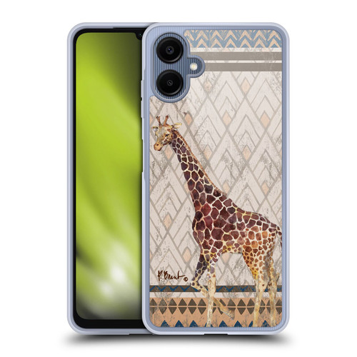 Paul Brent Animals Tribal Giraffe Soft Gel Case for Samsung Galaxy A06 4G / 5G
