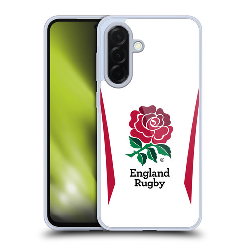 England Rugby Union 2025/26 Crest Kit Home Soft Gel Case for Samsung Galaxy A36 5G
