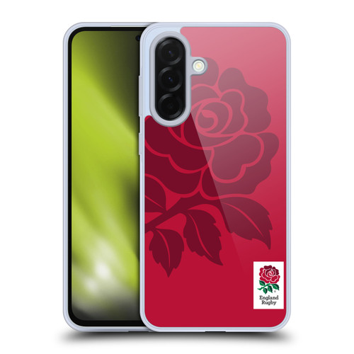England Rugby Union 2016/17 The Rose Mono Rose Soft Gel Case for Samsung Galaxy A36 5G