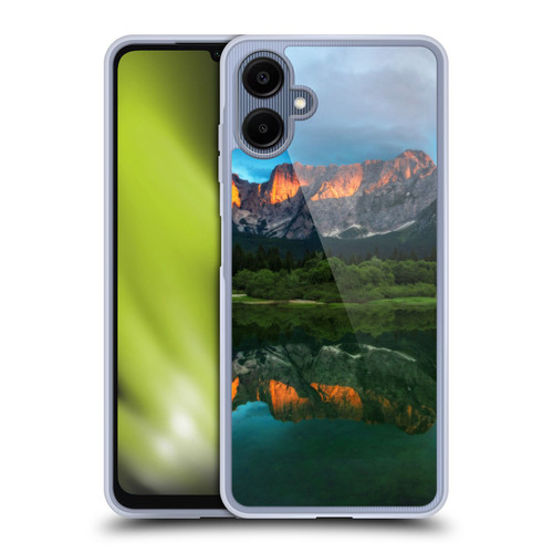 Patrik Lovrin Magical Lakes Burning Sunset Over Mountains Soft Gel Case for Samsung Galaxy A06 4G / 5G