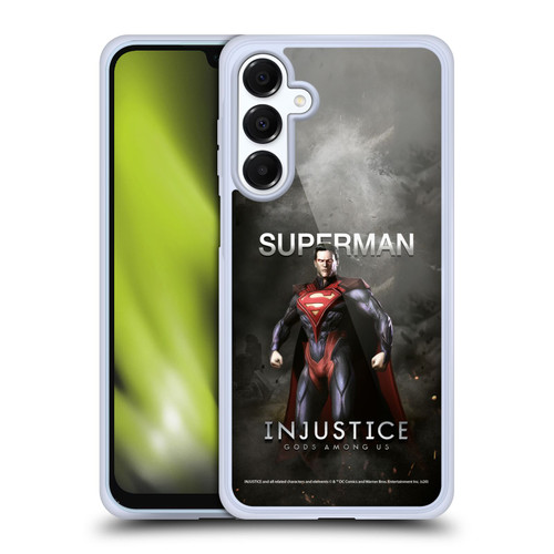 Injustice Gods Among Us Characters Superman Soft Gel Case for Samsung Galaxy A16 5G & MagSafe