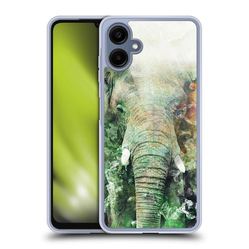Riza Peker Animals Elephant Soft Gel Case for Samsung Galaxy A06 4G / 5G