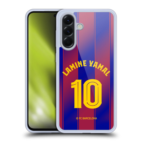FC Barcelona 2025/26 Players Home Kit Lamine Yamal Soft Gel Case for Samsung Galaxy A56 5G