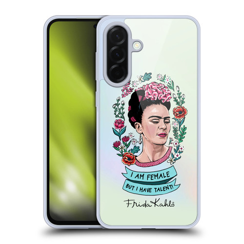 Frida Kahlo Art & Quotes Feminism Soft Gel Case for Samsung Galaxy A36 5G