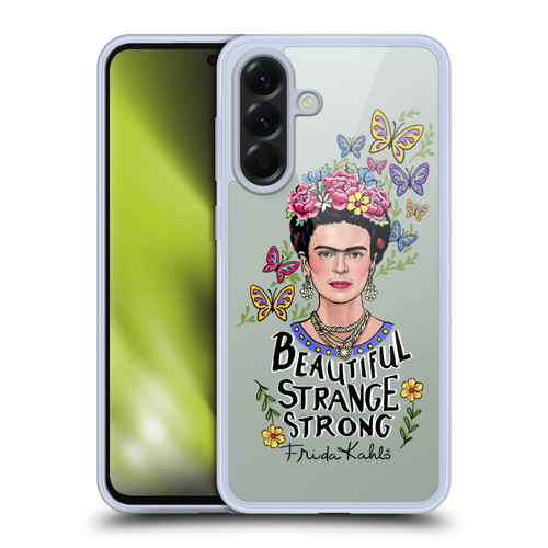 Frida Kahlo Art & Quotes Beautiful Woman Soft Gel Case for Samsung Galaxy A56 5G