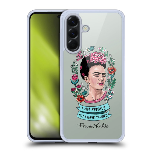 Frida Kahlo Art & Quotes Feminism Soft Gel Case for Samsung Galaxy A56 5G