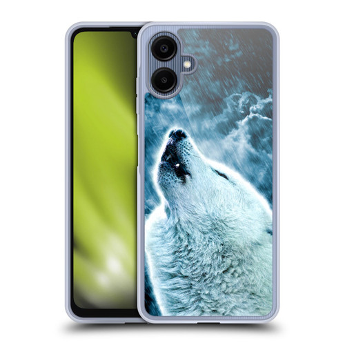 Simone Gatterwe Animals 2 Howling Wolf Soft Gel Case for Samsung Galaxy A06 4G / 5G