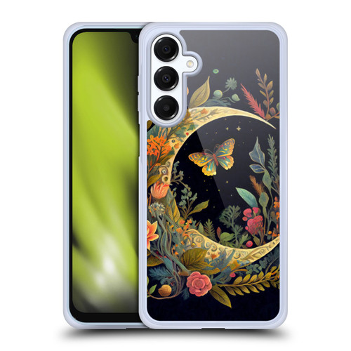 JK Stewart Art Crescent Moon Soft Gel Case for Samsung Galaxy A16 5G & MagSafe