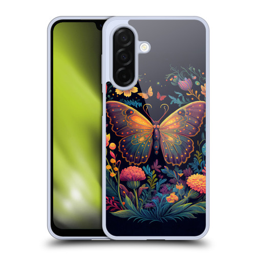 JK Stewart Art Butterfly In Night Garden Soft Gel Case for Samsung Galaxy A26 5G