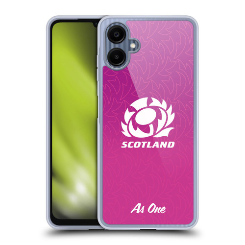 Scotland Rugby Graphics Gradient Pattern Soft Gel Case for Samsung Galaxy A06 4G / 5G