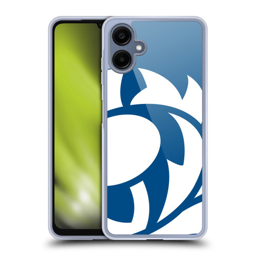 Scotland Rugby Oversized Thistle Saltire Blue Soft Gel Case for Samsung Galaxy A06 4G / 5G