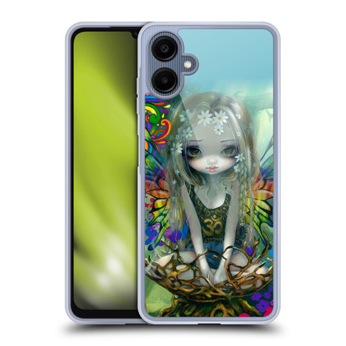 Strangeling Fairy Art Rainbow Winged Soft Gel Case for Samsung Galaxy A06 4G / 5G