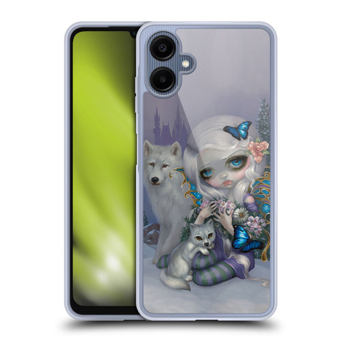 Strangeling Fairy Art Winter with Wolf Soft Gel Case for Samsung Galaxy A06 4G / 5G
