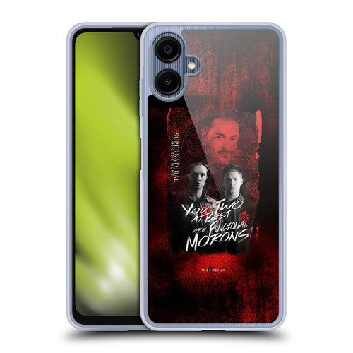 Supernatural Graphic Castiel Soft Gel Case for Samsung Galaxy A06 4G / 5G