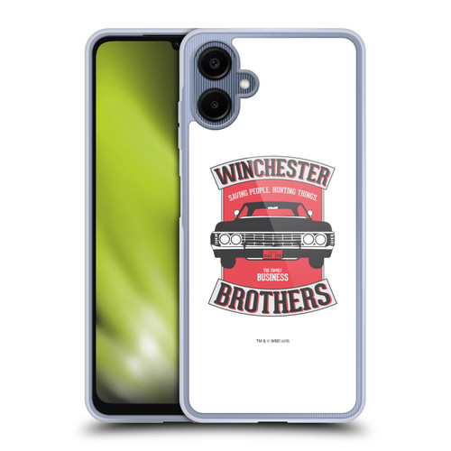 Supernatural Vectors Winchester Brothers 2 Soft Gel Case for Samsung Galaxy A06 4G / 5G