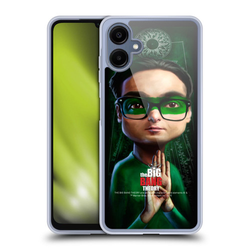The Big Bang Theory Caricature Leonard Hofstadter Soft Gel Case for Samsung Galaxy A06 4G / 5G