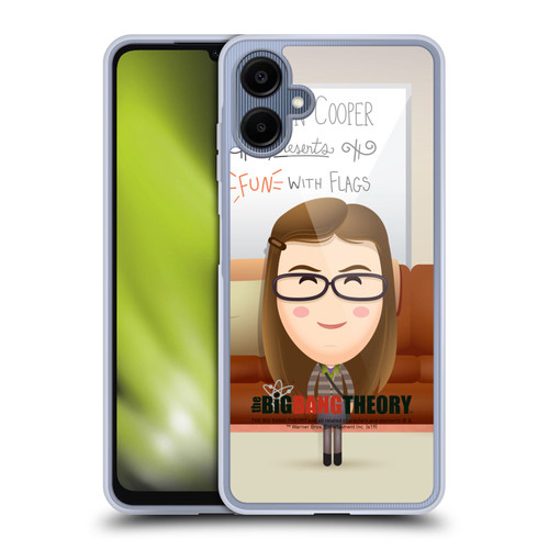 The Big Bang Theory Character Art Amy Soft Gel Case for Samsung Galaxy A06 4G / 5G