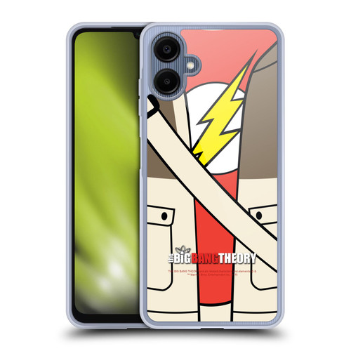 The Big Bang Theory Iconic Shirts Sheldon Soft Gel Case for Samsung Galaxy A06 4G / 5G