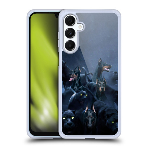 Klaudia Senator Animal Art Doberman Soft Gel Case for Samsung Galaxy A16 5G & MagSafe