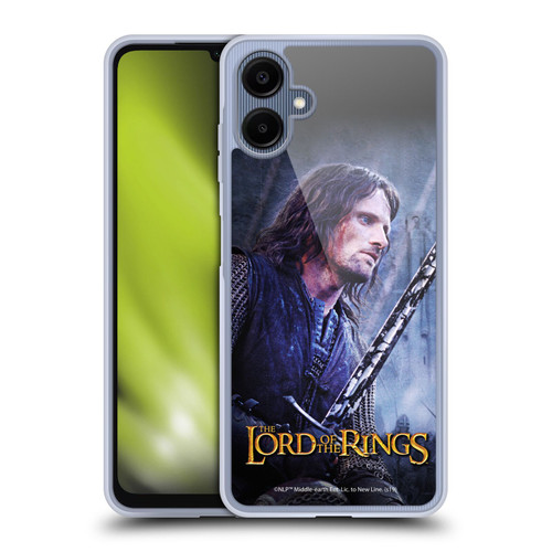 The Lord Of The Rings The Two Towers Character Art Aragorn Soft Gel Case for Samsung Galaxy A06 4G / 5G