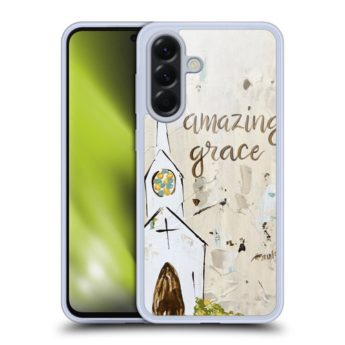 Haley Bush Church Painting Art Soft Gel Case for Samsung Galaxy A56 5G