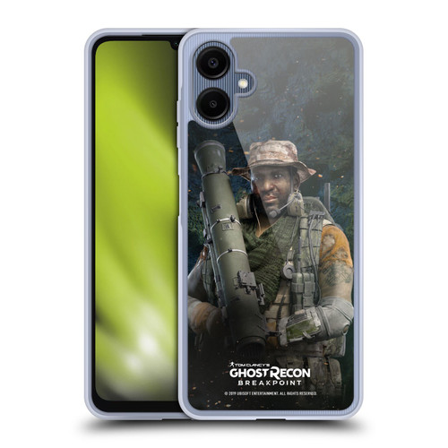 Tom Clancy's Ghost Recon Breakpoint Character Art Fixit Soft Gel Case for Samsung Galaxy A06 4G / 5G