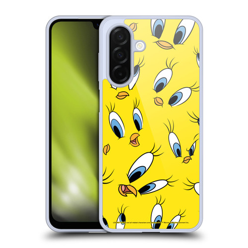 Looney Tunes Patterns Tweety Soft Gel Case for Samsung Galaxy A26 5G