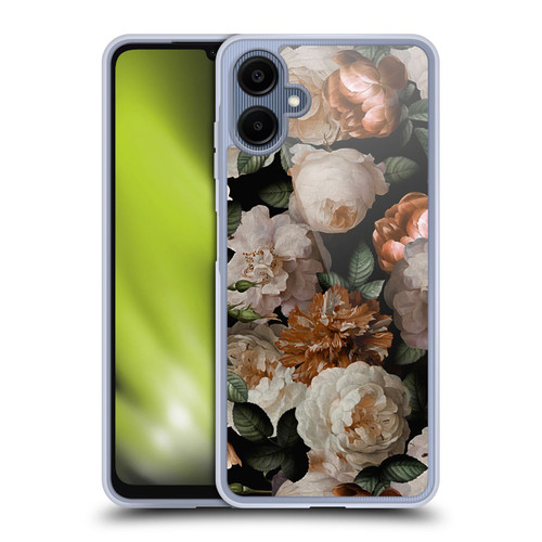 UtArt Antique Flowers Carnations And Garden Roses Soft Gel Case for Samsung Galaxy A06 4G / 5G
