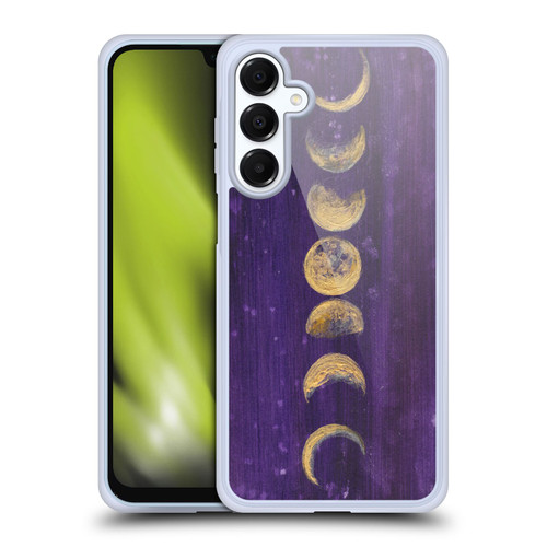 Mai Autumn Space And Sky Moon Phases Soft Gel Case for Samsung Galaxy A16 5G & MagSafe