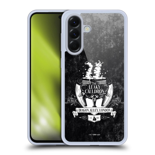 Harry Potter Locations Typography The Leaky Cauldron Soft Gel Case for Samsung Galaxy A56 5G