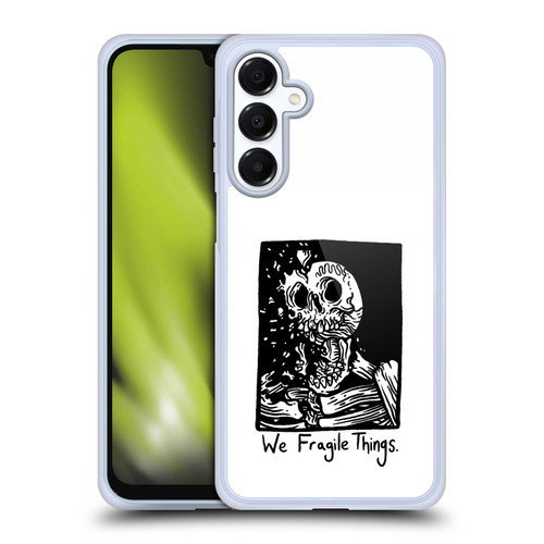 Matt Bailey Skull We Fragile Things Soft Gel Case for Samsung Galaxy A16 5G & MagSafe