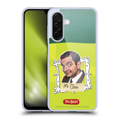 Mr. Bean Doodle Art With Teddy Soft Gel Case for Samsung Galaxy A26 5G