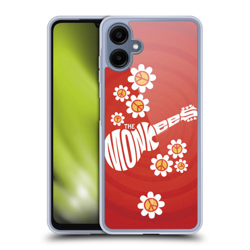 The Monkees Graphics Pattern In Red Soft Gel Case for Samsung Galaxy A06 4G / 5G