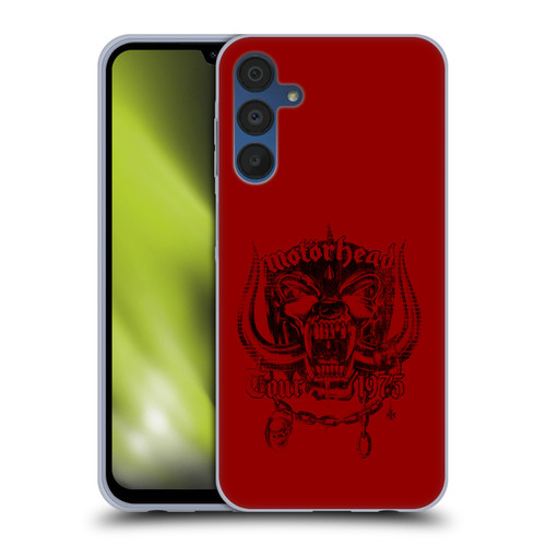 Motorhead Tours 1975 Soft Gel Case for Samsung Galaxy A15 & MagSafe