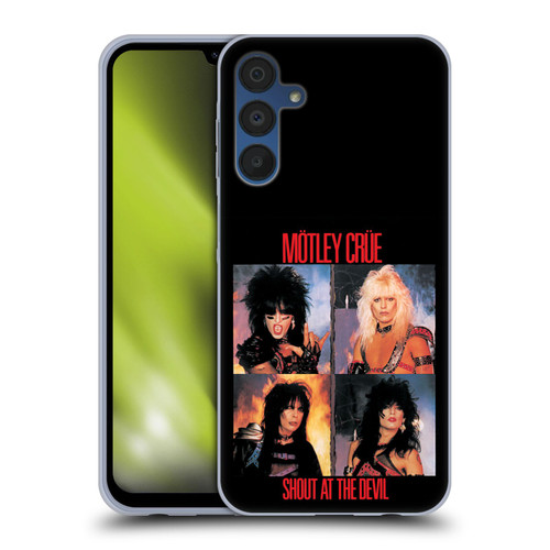 Motley Crue Albums Shout At The Devil Soft Gel Case for Samsung Galaxy A15 & MagSafe