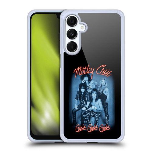 Motley Crue Key Art Girls Neon Soft Gel Case for Samsung Galaxy A16 5G & MagSafe