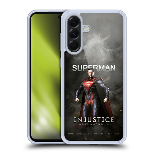 Injustice Gods Among Us Characters Superman Soft Gel Case for Samsung Galaxy A56 5G