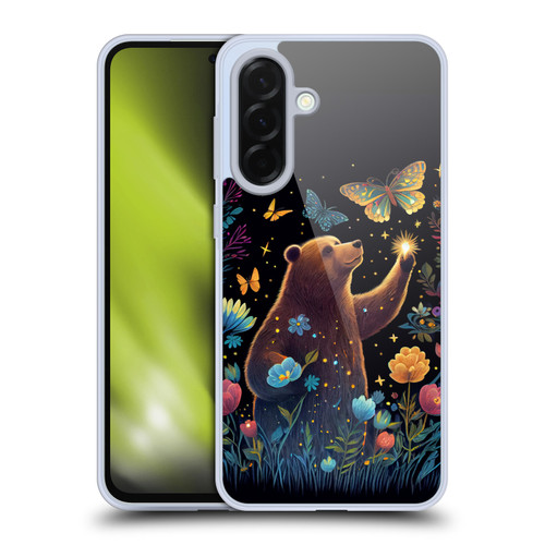 JK Stewart Art Bear Reaching Up Soft Gel Case for Samsung Galaxy A36 5G