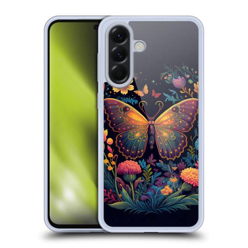 JK Stewart Art Butterfly In Night Garden Soft Gel Case for Samsung Galaxy A56 5G