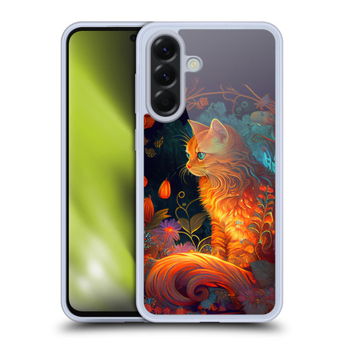 JK Stewart Art Cat Soft Gel Case for Samsung Galaxy A56 5G