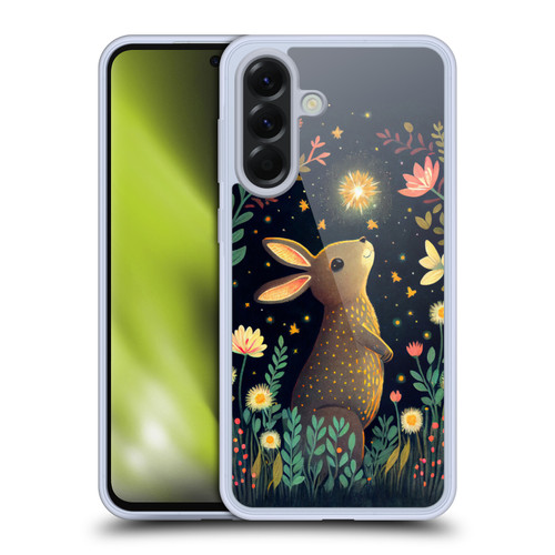 JK Stewart Art Rabbit Catching Falling Star Soft Gel Case for Samsung Galaxy A56 5G