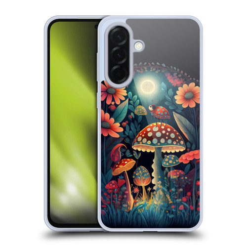 JK Stewart Graphics Ladybug On Mushroom Soft Gel Case for Samsung Galaxy A36 5G