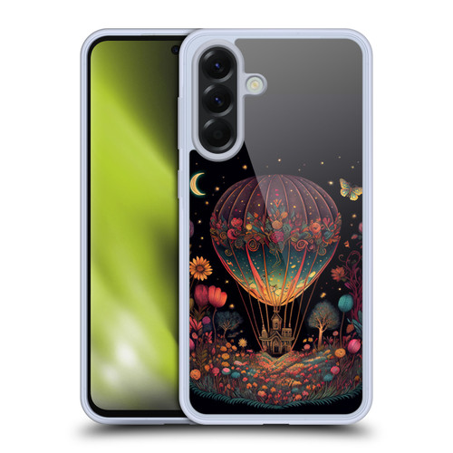 JK Stewart Graphics Hot Air Balloon Garden Soft Gel Case for Samsung Galaxy A56 5G