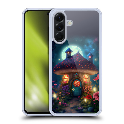 JK Stewart Graphics Mushroom House Soft Gel Case for Samsung Galaxy A56 5G