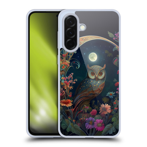 JK Stewart Key Art Owl Soft Gel Case for Samsung Galaxy A36 5G