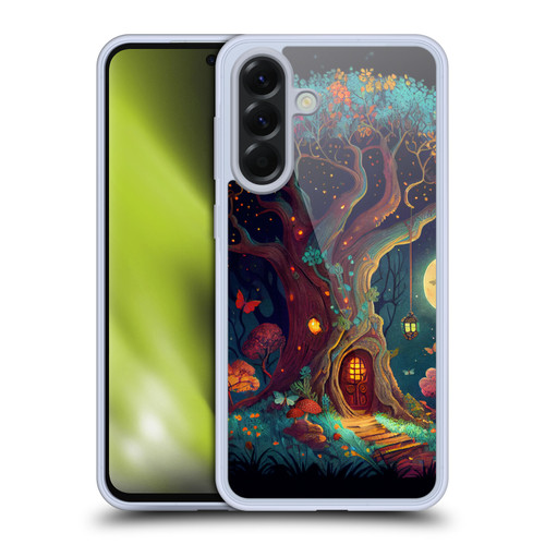 JK Stewart Key Art Tree With Small Door In Trunk Soft Gel Case for Samsung Galaxy A56 5G