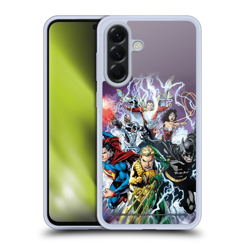 Justice League DC Comics Comic Book Covers New 52 #15 Soft Gel Case for Samsung Galaxy A56 5G