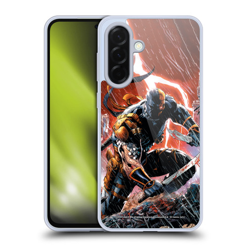 Justice League DC Comics Deathstroke Comic Art Vol. 1 Gods Of War Soft Gel Case for Samsung Galaxy A36 5G