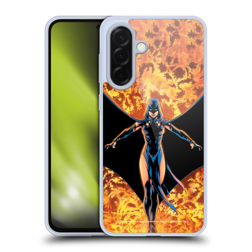 Justice League DC Comics Teen Titans Comic Art #8 Raven Soft Gel Case for Samsung Galaxy A36 5G