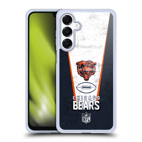 NFL Chicago Bears Logo Art Banner Soft Gel Case for Samsung Galaxy A16 5G & MagSafe